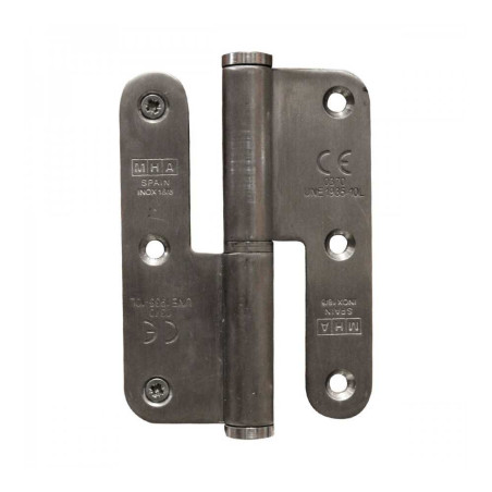  Paumelle droite en inox 474 Mha MHA - Sanifer Tamatave