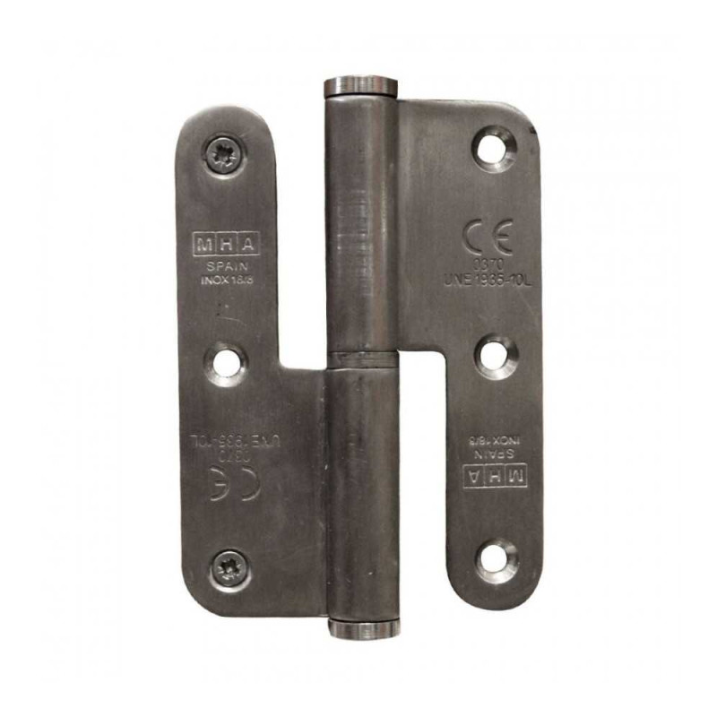  Paumelle inox 100x70x3 gauche 474 Mha MHA - Sanifer Tamatave