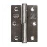  Paumelle en inox gauche 90x65x2.5mm 477 Mha MHA - Sanifer Tamatave