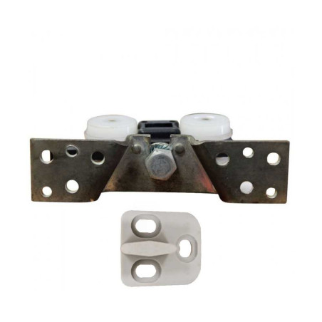  Rail de guidage pour portes coulissantes   en bois Silent 60/A HAFELE - Sanifer Tamatave