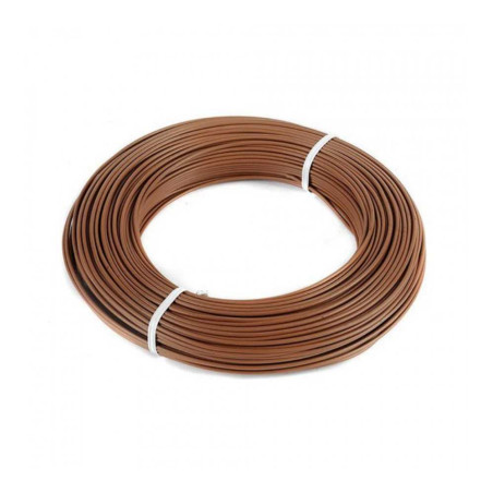 Cable isolé rigide 2.5mm² marron (100 ml)! Chakira cable CHAKIRA CABLE - Sanifer Tamatave