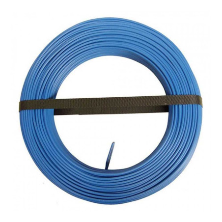  Cable isolé rigide 6mm² bleu (100ml)* CHAKIRA CABLE - Sanifer Tamatave