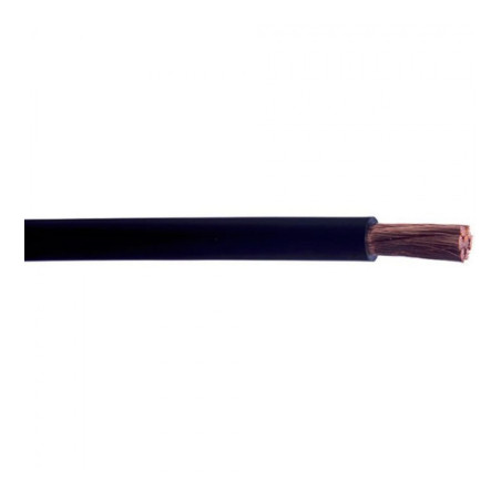  Cable isolé souple 10mm² noir (le  ml) Chakira cable CHAKIRA CABLE - Sanifer Tamatave