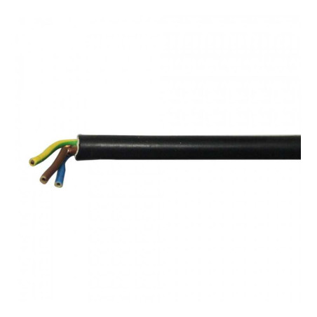  Cable souple noir VVF 3G1.5mm² * CHAKIRA CABLE - Sanifer Tamatave