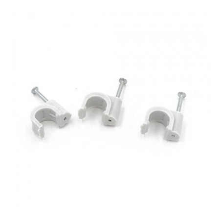  Attache câble rond 9mm fixfor grise (boite de 100) Legrand LEGRAND - Sanifer Tamatave