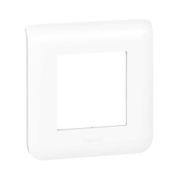  Plaque de finition mosaic pour 2 modules blanc Legrand LEGRAND - Sanifer Tamatave