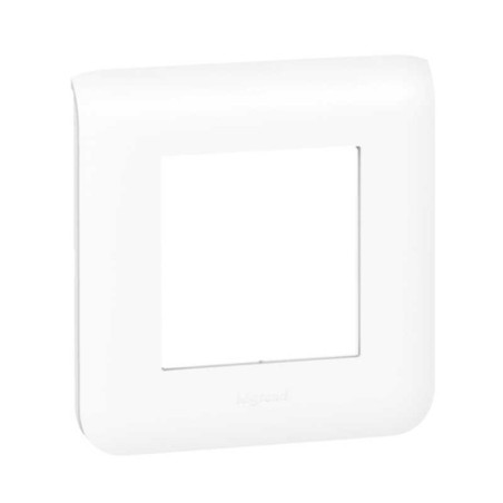  Plaque de finition mosaic pour 2 modules blanc Legrand LEGRAND - Sanifer Tamatave