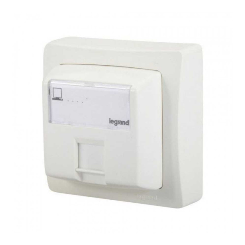  Prise rj45 catégorie 5e ftp saillie blanc Legrand LEGRAND - Sanifer Tamatave