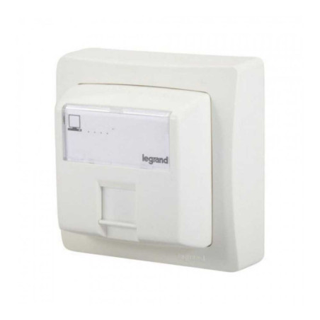  Prise rj45 catégorie 5e ftp saillie blanc Legrand LEGRAND - Sanifer Tamatave