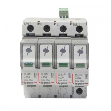  Parafoudre basse tension type t2 imax 40ka 4p 440 v Legrand LEGRAND - Sanifer Tamatave