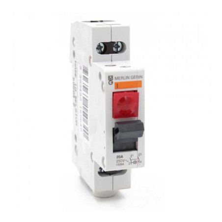  Interrupteur I à Voyant 2P/250V-20A* SCHNEIDER ELECTRIC - Sanifer Tamatave