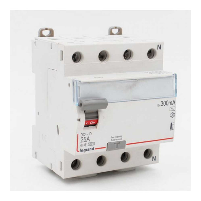  Interrupteur différentiel 25 a 300 ma 4 pôles Legrand LEGRAND - Sanifer Tamatave