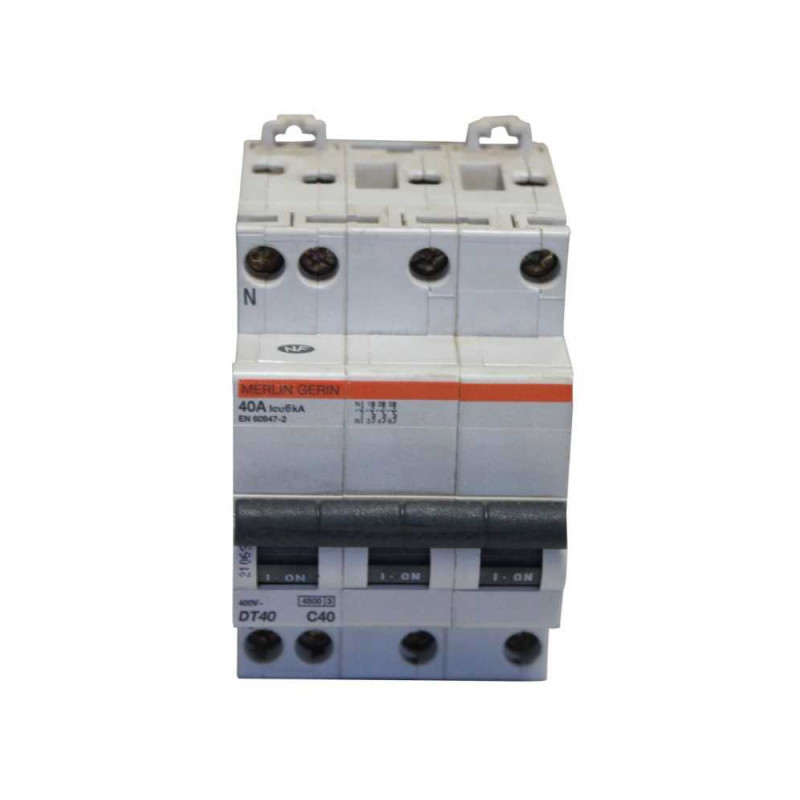  Disjoncteur DT40 3P+N 40A Courbe C SCHNEIDER ELECTRIC - Sanifer Tamatave