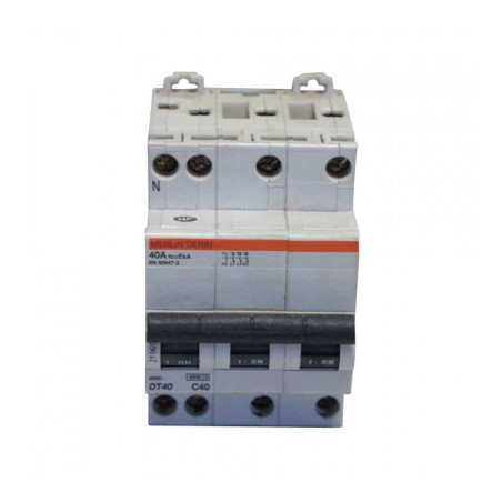 Disjoncteur DT40 3P+N 40A Courbe C SCHNEIDER ELECTRIC - Sanifer Tamatave