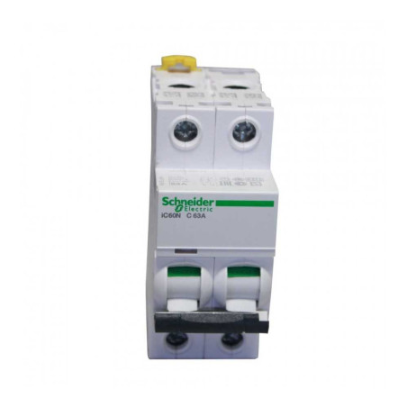  Disjoncteur iC60N-2P 63A* SCHNEIDER ELECTRIC - Sanifer Tamatave