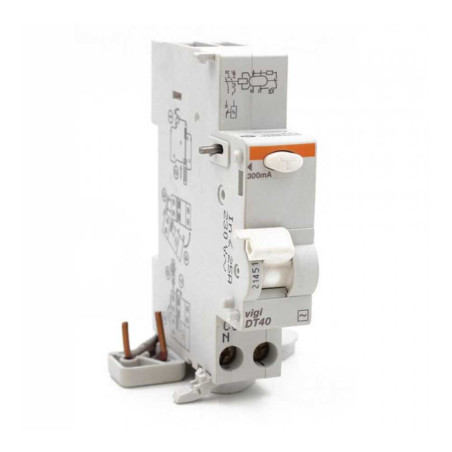  Bloc différentiel ProDis VigiDT40 1P+N 25A 300mA SCHNEIDER ELECTRIC - Sanifer Tamatave