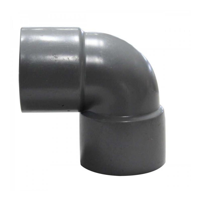  Coude PVC 87° femelle/femelle Ø40mm  - Sanifer Tamatave
