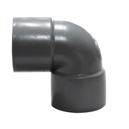  Coude PVC 87° femelle/femelle Ø40mm  - Sanifer Tamatave