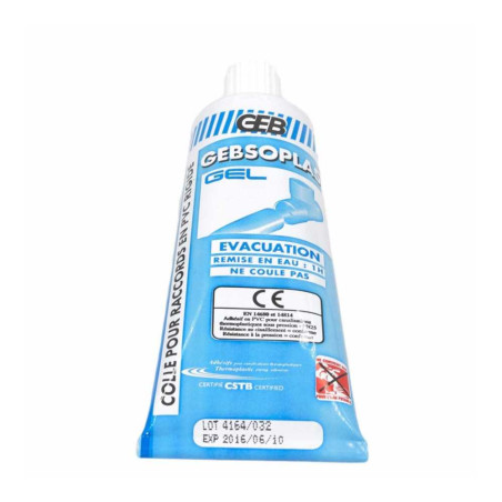 Colle pvc gebsoplast 125 ml Eurotrade GEB - Sanifer Tamatave