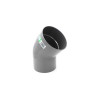  Coude 45° mâle-femelle ø125mm Interplast INTERPLAST - Sanifer Tamatave