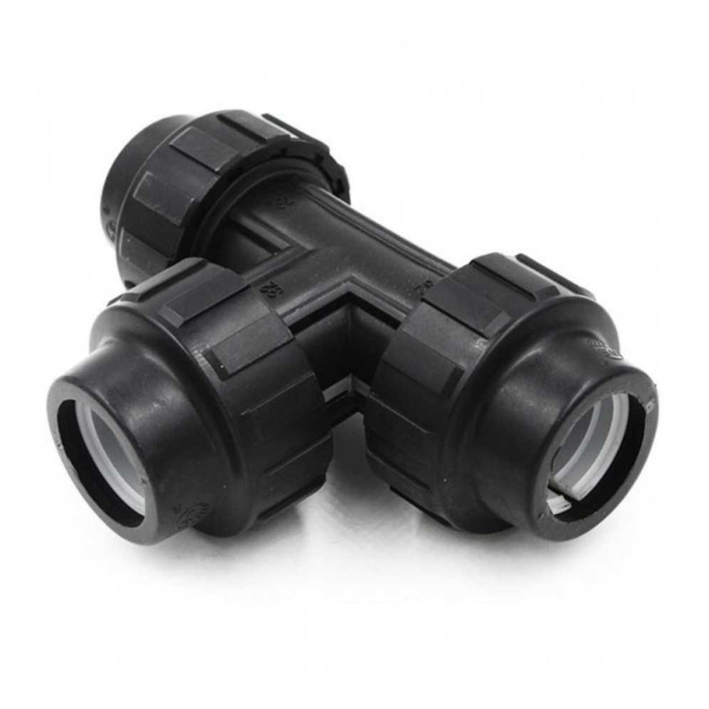  Te à compression 32mm Plasticos kira CODITAL - Sanifer Tamatave