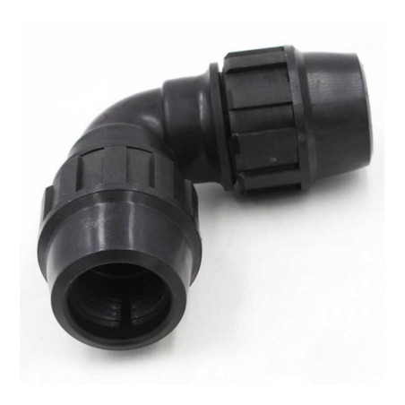  Coude 90° compression 25mm Plasticos kira CODITAL - Sanifer Tamatave