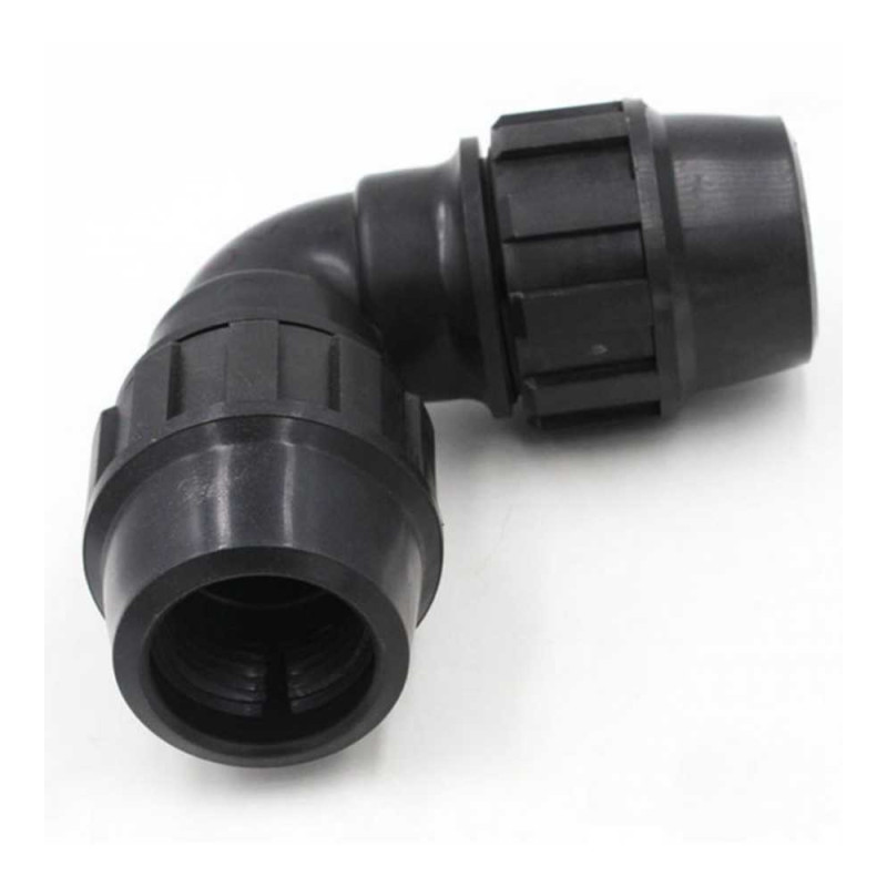  Coude 90° compression 50mm Plasticos kira CODITAL - Sanifer Tamatave