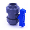  Vanne à coller double union ø32mm CODITAL - Sanifer Tamatave