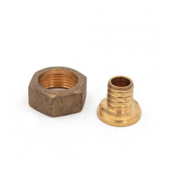  Raccord droit avec écrou tournant femelle 12mm 1-2" Trafrance NO NAME - Sanifer Tamatave