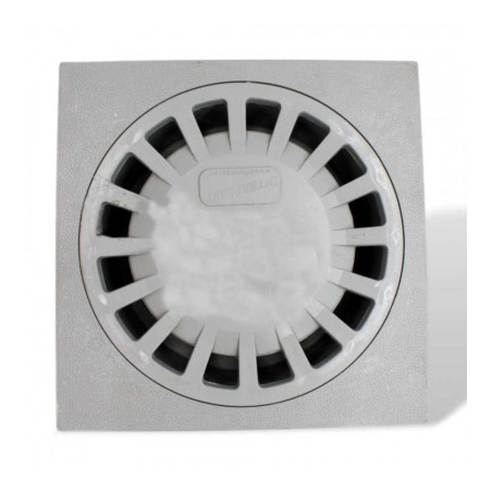  Siphon de sol gris 200x200mm Interplast INTERPLAST - Sanifer Tamatave
