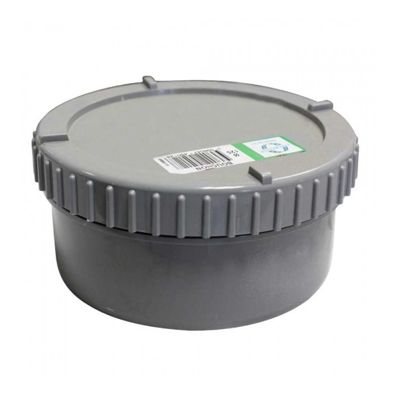  Tampon de visite pvc d125mm Interplast INTERPLAST - Sanifer Tamatave
