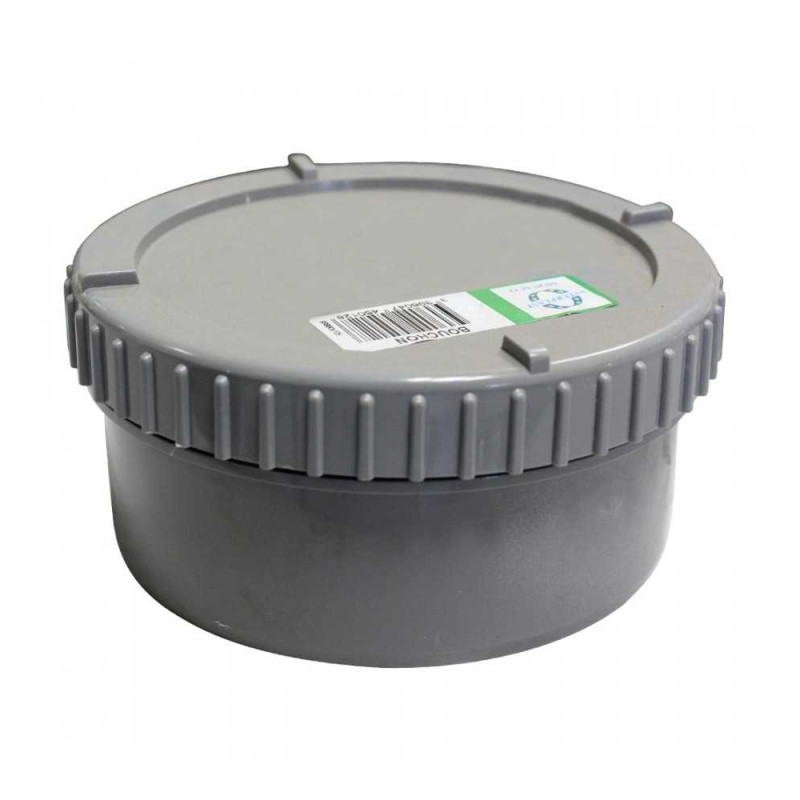  Tampon de visite pvc d160mm Interplast INTERPLAST - Sanifer Tamatave