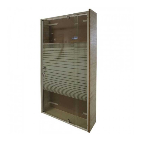  Paroi de douche droite sld-sc001 90x185cm verre 5mm (1 elt) Sunland SUNLAND - Sanifer Tamatave