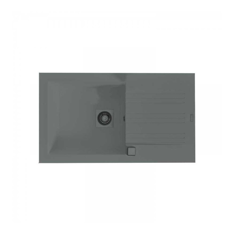  Evier 1 bac  86x500x180 gris* !! CAREA - Sanifer Tamatave