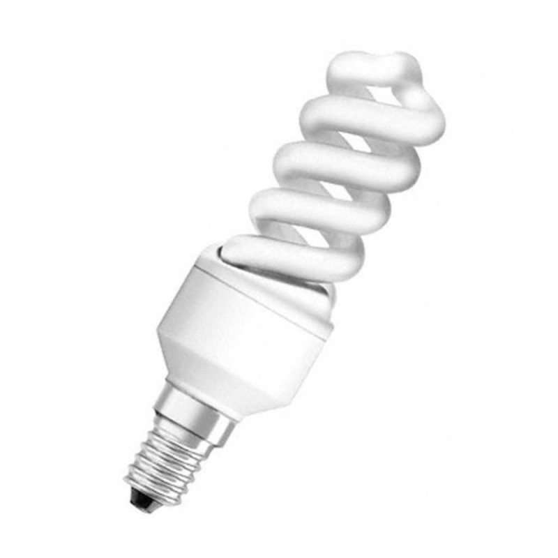  Lampe fluocompacte E14-12W/4000K Ondulée OSRAM - Sanifer Tamatave