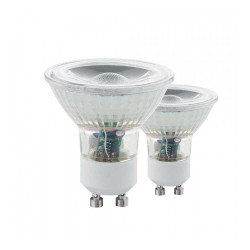  Ampoule Led GU10 4.5W 4000K - Lot de 2 EGLO - Sanifer Tamatave