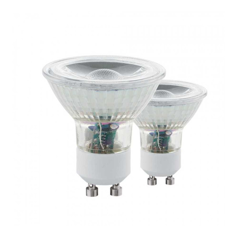  Ampoule Led GU10 4.5W 4000K - Lot de 2 EGLO - Sanifer Tamatave