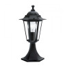  Potelet lumineux noir Lanterne 4 E27 IP44 385 mm IP44 EGLO - Sanifer Tamatave