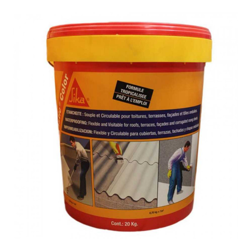 Sikalastic color Etanchéité liquide 20kg SIKA - Sanifer Tamatave