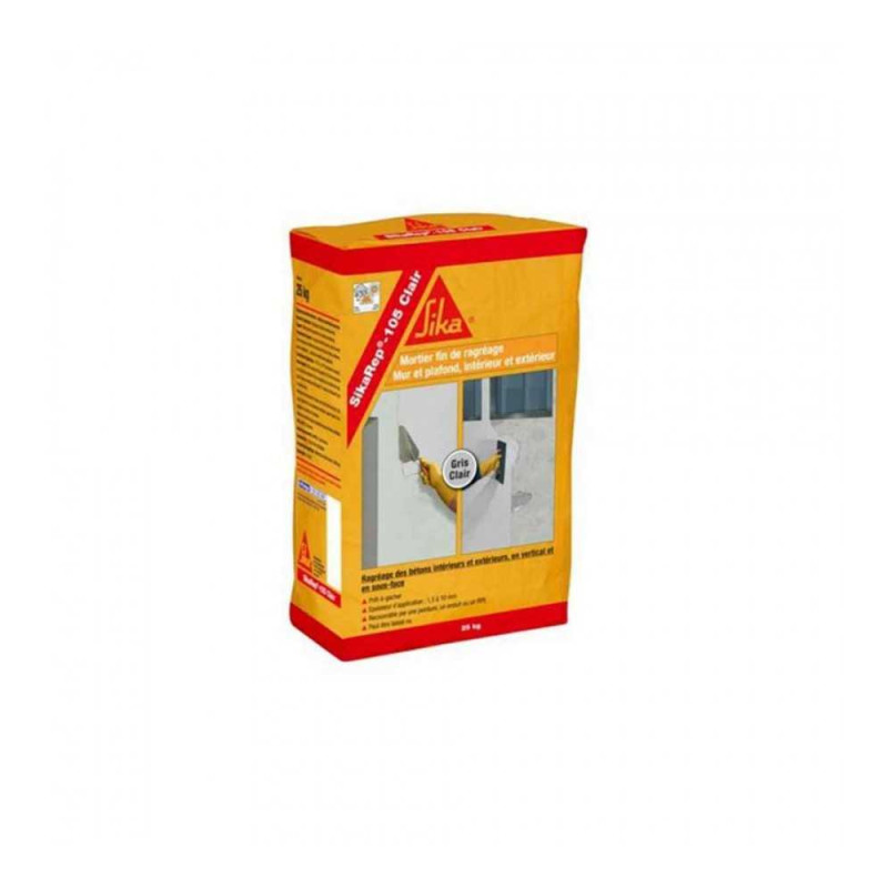  Mortier hydraulique sikarep 105 clair (mortar bat) 25kg Sika france SIKA - Sanifer Tamatave