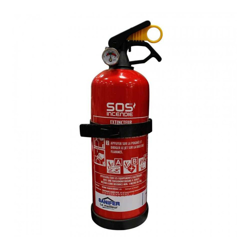  Extincteur à poudre ABC 1 kg SOS INCENDIE - Sanifer Tamatave