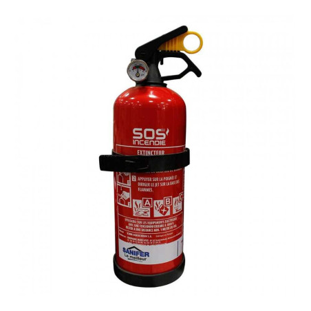  Extincteur à poudre ABC 1 kg SOS INCENDIE - Sanifer Tamatave