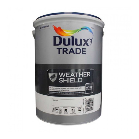  Weathershield extérieur blanc 5l tbl Dulux DULUX - Sanifer Tamatave