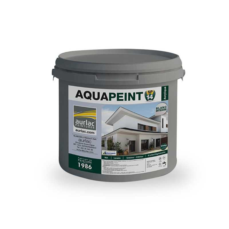 Peinture à l'eau Aquapeint SP14 intérieure extérieure AURLAC - Sanifer Tamatave