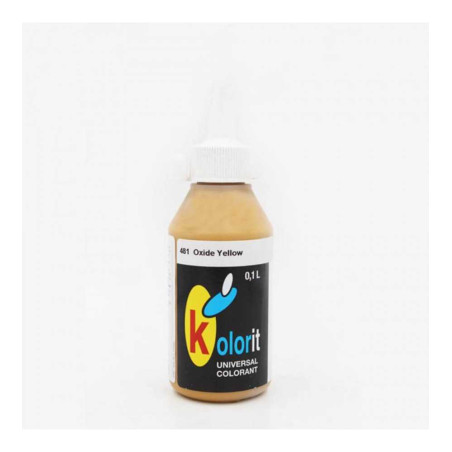  Teinte Kolorit jaune oxide 100ml TBL KOLORIT - Sanifer Tamatave