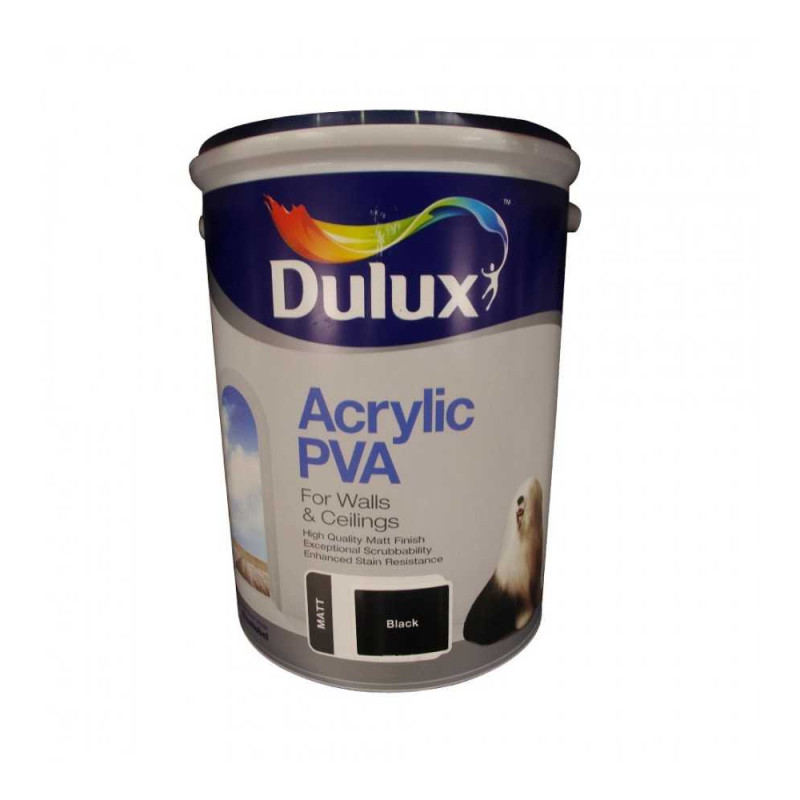  Pva acrylique black 5l Dulux DULUX - Sanifer Tamatave