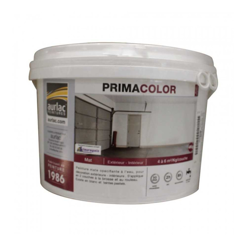 Prima-color interrupteur extérieur blanc 4kg Aurlac AURLAC - Sanifer Tamatave