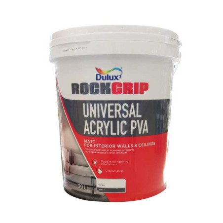  Rockgrip pva acrylique blanc intérieur 20l -30kg tbl Dulux DULUX - Sanifer Tamatave