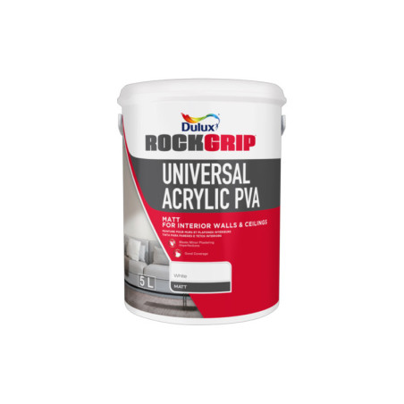  Rockgrip pva acrylique blanc intérieur 5l tbl Dulux DULUX - Sanifer Tamatave