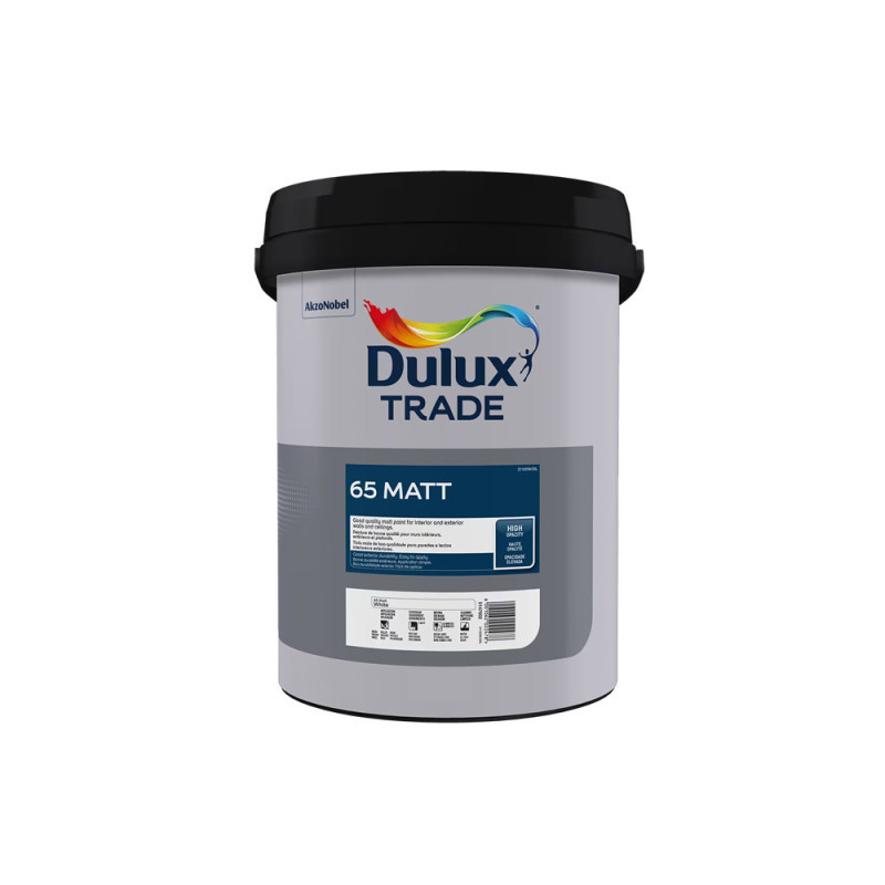  Matt 65 blanc 5l Dulux DULUX - Sanifer Tamatave